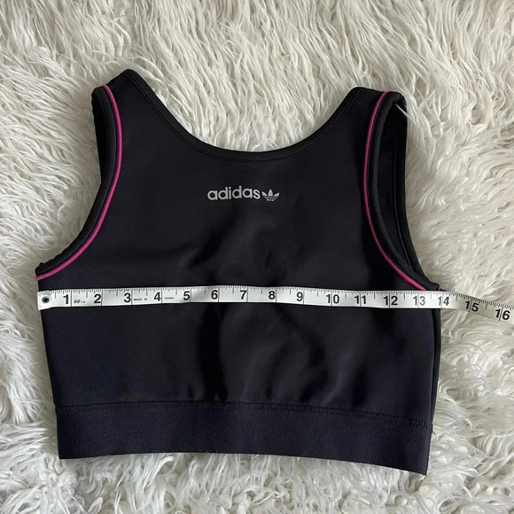 Adidas Low Back Crop Top Size Medium - Picture 5 of 9